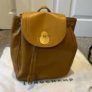 Longchamp | Bags | Longchamp Cavalcade Natural Beige Brown  display picture 1